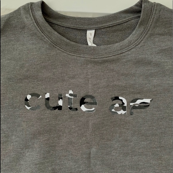 “cute AF” Fabletics Pullover - Picture 3 of 5